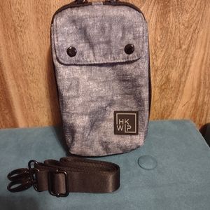 Ihkwip everyday essentials crossbody denim wash charcoal